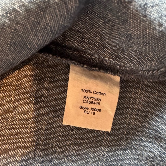 J. Crew Denim Tie-Strap Dress - Picture 6 of 6